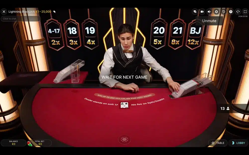 live blackjack