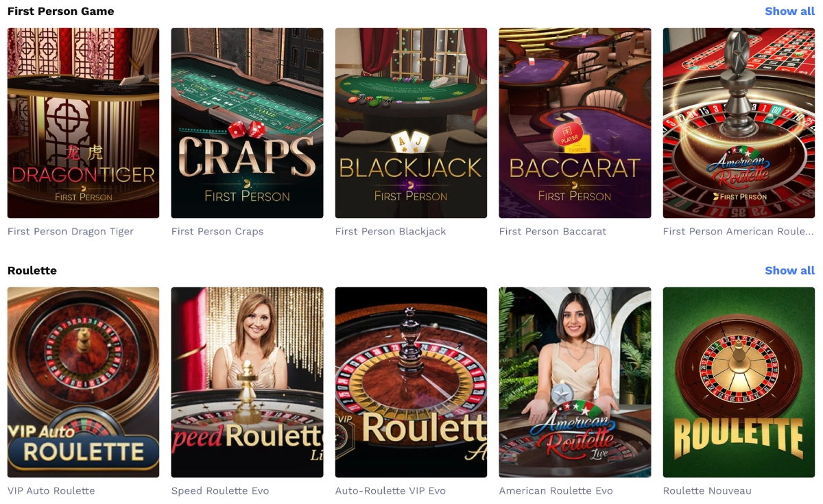 Shotz Casino review image