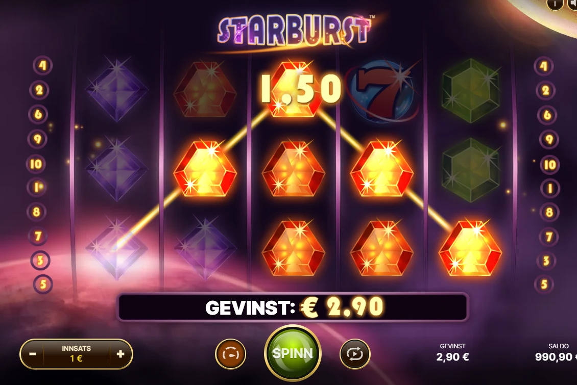 KASINOHUS-Starburst-image